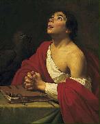 Jan van Bijlert Johannes de Evangelist. oil painting artist